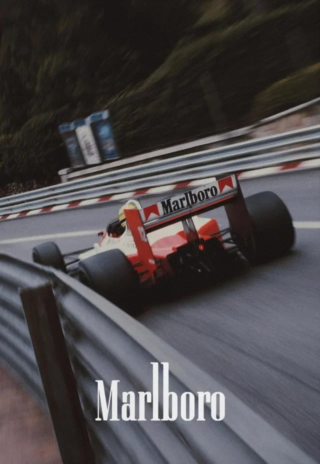 Modern Cool Fashion Racing Sports Car Posters Monaco Track Prints Wall Art Canvas Printing Picture for Living Room Home Decor