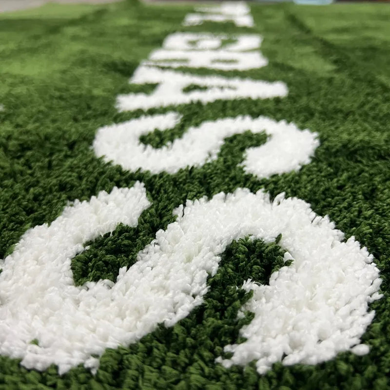 WET GRASS Rug Green Grass Classic Handmade Flocked Large Carpet Hypebeast Decor Parlor Bedroom Playroom Artistic Premium Floor Mat