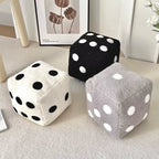 20Cm Ins Creative Simple Home Decoration Pillow Fun Simulation Dice Plush Toy Sofa Cushion Floor Mat