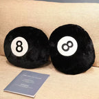 Nice Simulation Billiards 8 Ball Plush Pillow Stuffed Soft Eight Pool Players Home Decor Indoor Sport Creative Gift
