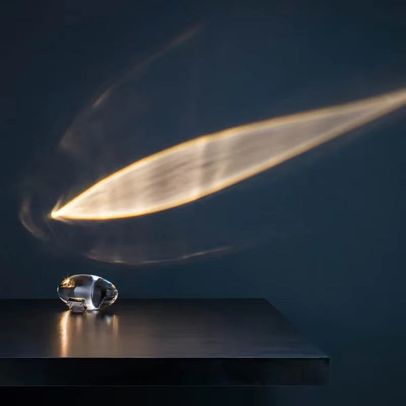Table Lamp Led Crystal Eye of the Sky Italian Designer Bedside Table Lamps for Living Bedroom Decor Light Night Projector Gift