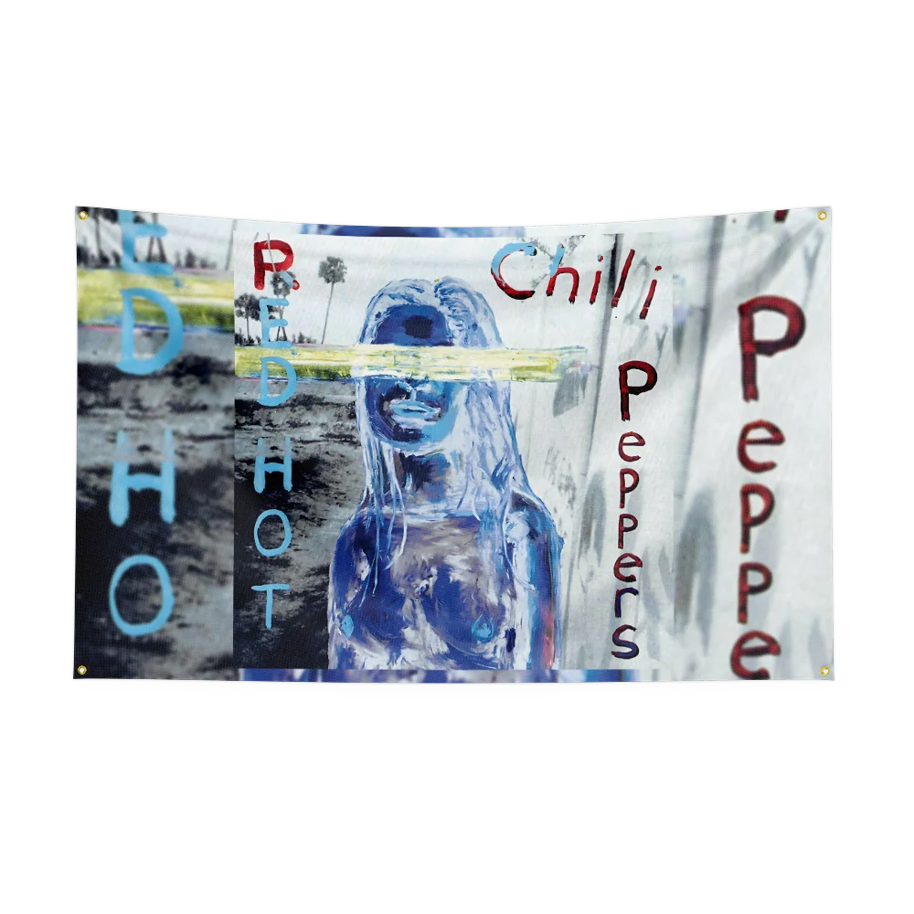 3X5 Ft Heavy Rock R-Red Hot Chili Pepps Flag Polyester Digital Printing Banner for Bedroom Wall Art Out Door Tapestry Decoration