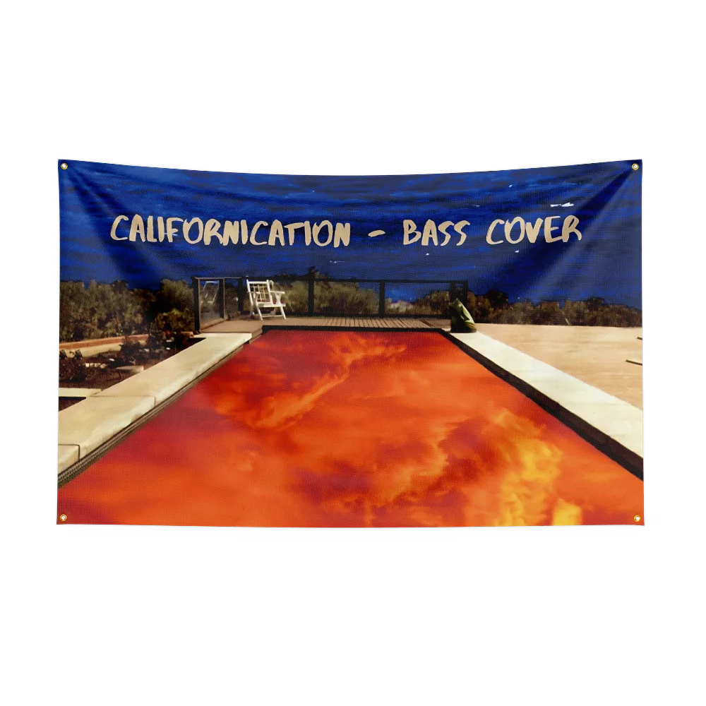 3X5 Ft Heavy Rock R-Red Hot Chili Pepps Flag Polyester Digital Printing Banner for Bedroom Wall Art Out Door Tapestry Decoration