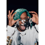 A$APS R-Rocky A-ASAP American Rapper Poster Sticky Wall Art Printing Waterproof Home Living Bed Room Bar Aesthetic Decor