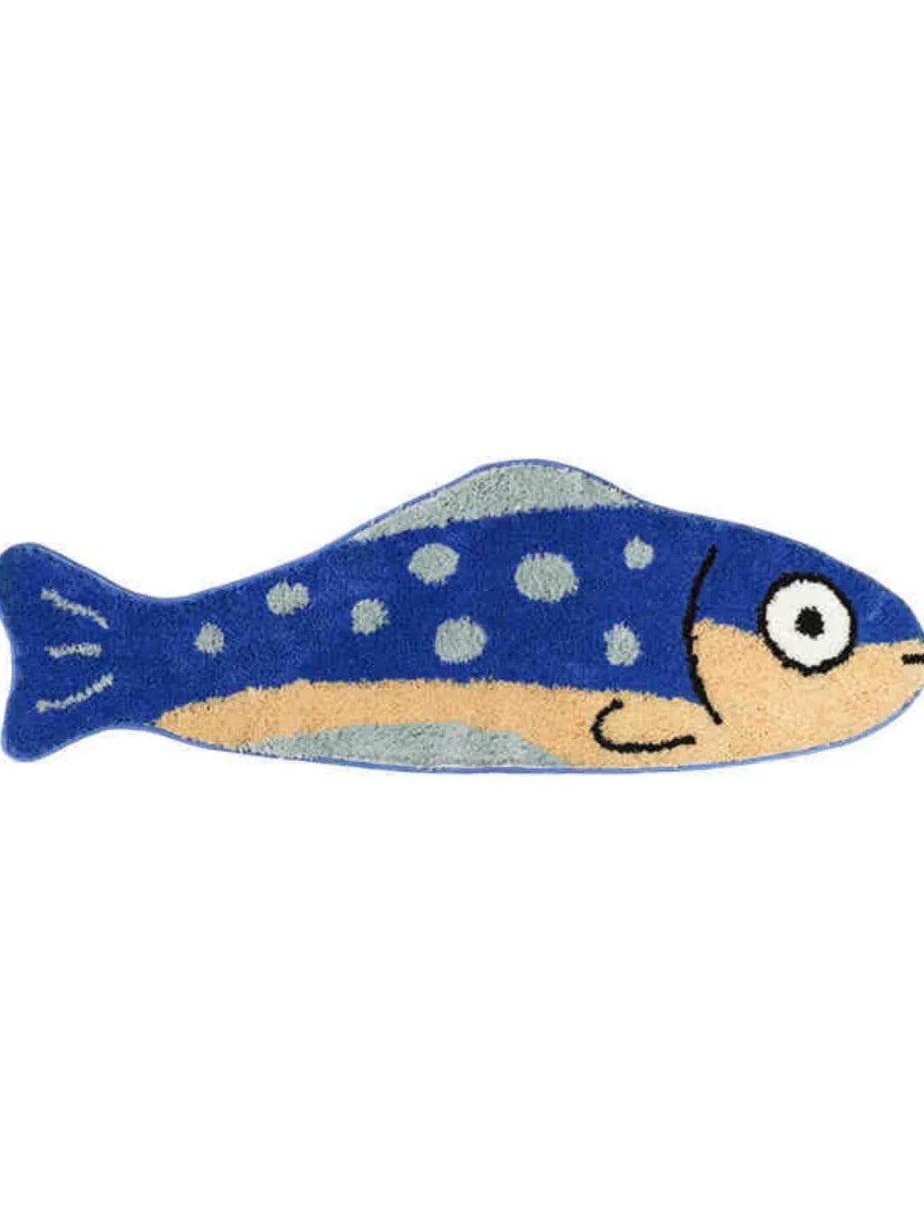 Cartoon Salmon Bedroom Bedside Rug Decorative Floor Mat Creative Soft Plush Carpet Bathroom Bathroom Home Decoration
