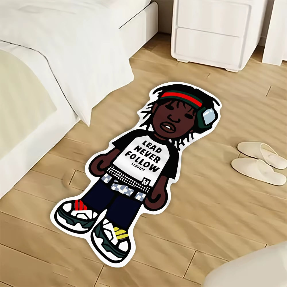Cartoon Character Carpet Bedroom Decoration Cool Bedside Rugs Cartoon Rug for Bedroom Carpet for Live Room Home Decor