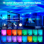 Northern Aurora/Water Ripple Projector Lamp LED Night Light with Remote Control Party Decor Light Projector Atmosphere Light